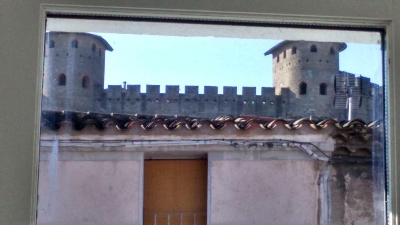 Gîte les 3 tours 1e étage Carcasona Exterior foto